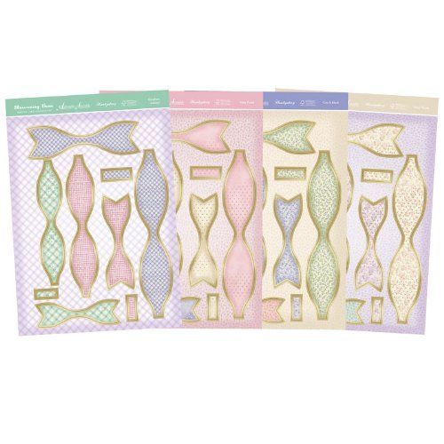 hunkydory little paws blossoming bow embellishments kit