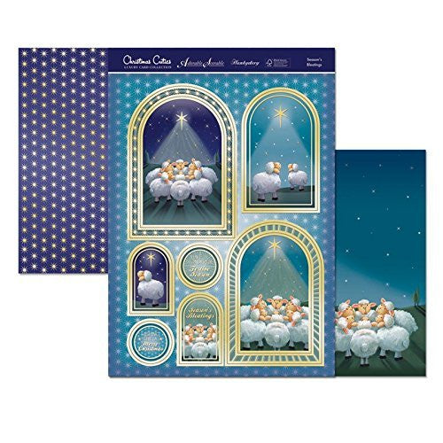christmas cuties seasons bleatings topper set