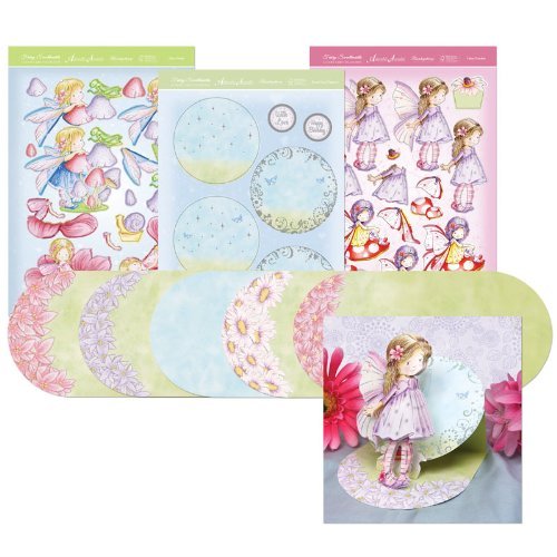 hunkydory fairy sweethearts fairy garden easel card kit