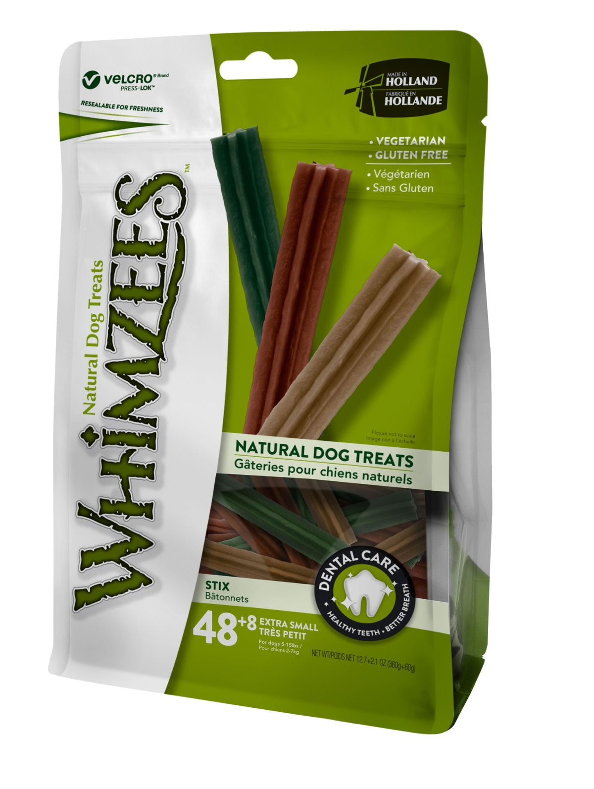 Whimzees Stix Xsml 9cm 56 Pack - Case of 6
