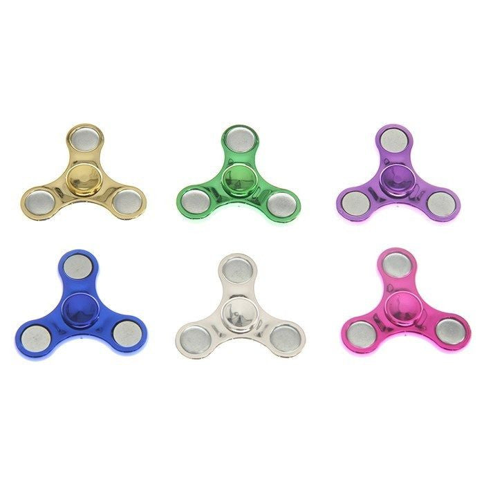 Small Metallic Hand Spinner two supplied