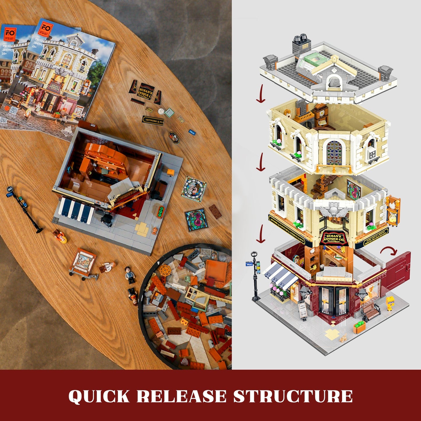 LUMIBRICKS - Antique Store (Antique Co.) F9033