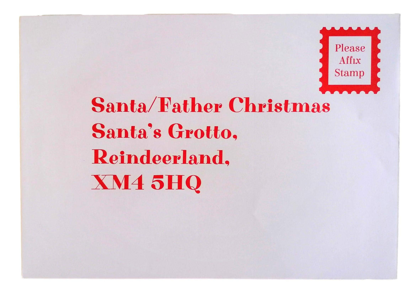 Childrens Letter to Santa with Envelope Wish List Present Christmas Xmas Gift