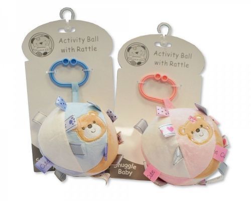 New Baby soft activity Toy Ball with Rattle. boy or girl