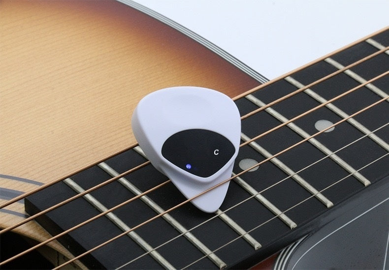 Guitar Multifunctional Plastic Pick Tuner
