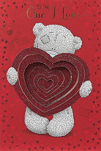 Me to You Bear One I Love Valentines Day Card