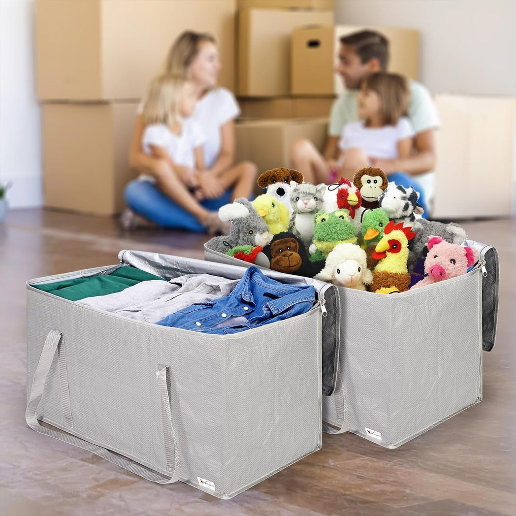 VINSANI 2PK MOVING BAGS GREY 1010298