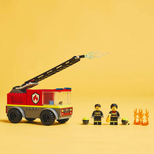 Lego City 60463 Fire Ladder Truck Buildable Playset for Ages 4 and Up