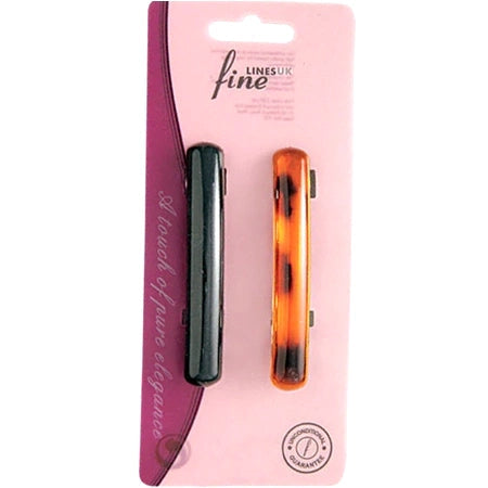 Fine Lines UK Hair Barrette - Secure & Stylish Hold for Elegant Hairstyles