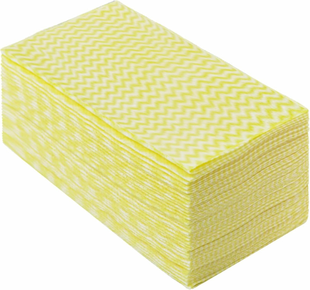 Peachicha Disposable Red Jay Cloths All-Purpose Cleaning Cloths, Reusable J Cloths, Absorbent, Durable, Machine Washable, 40 Pcs/Pack, 30x60cm, Yellow