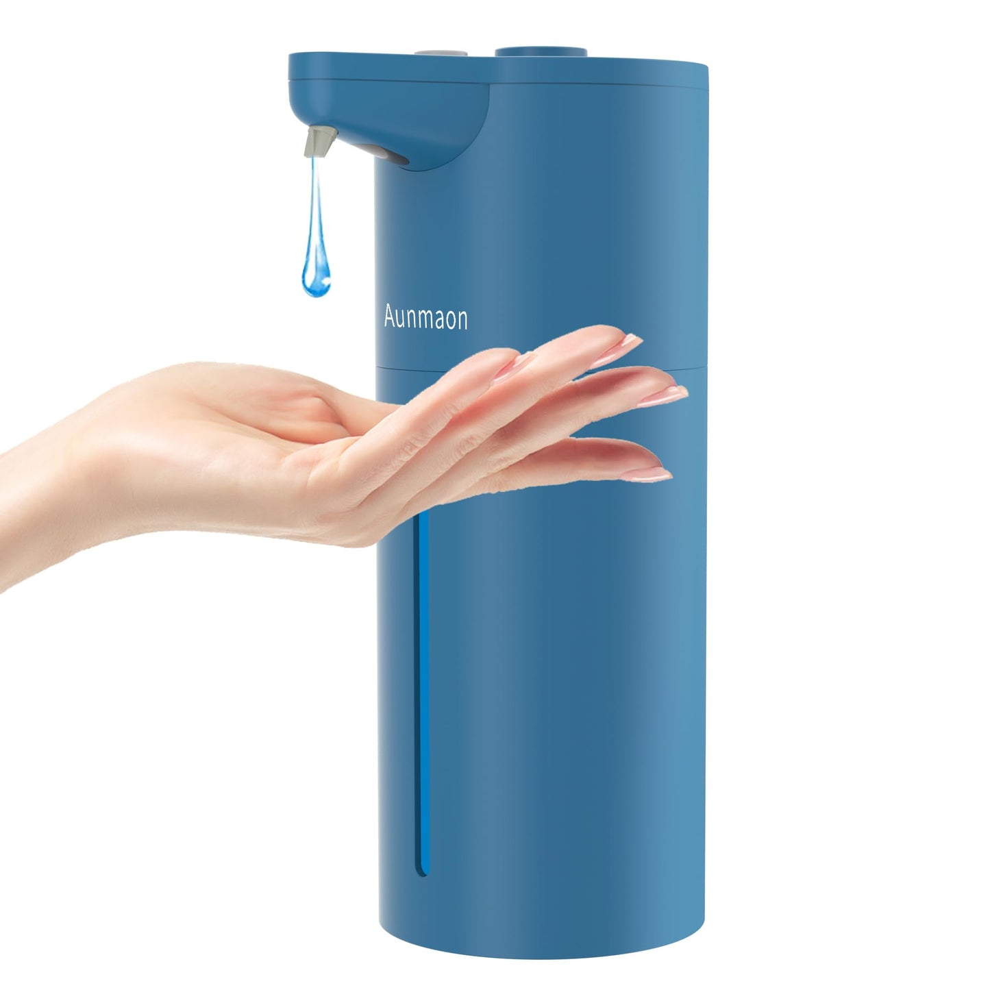 Automatic Soap Dispenser Touchless,Simple Physical Adjustment Hand Soap Dispenser,Low Battery Consumption Dish Soap Dispenser Kitchen Bathroom,Hands