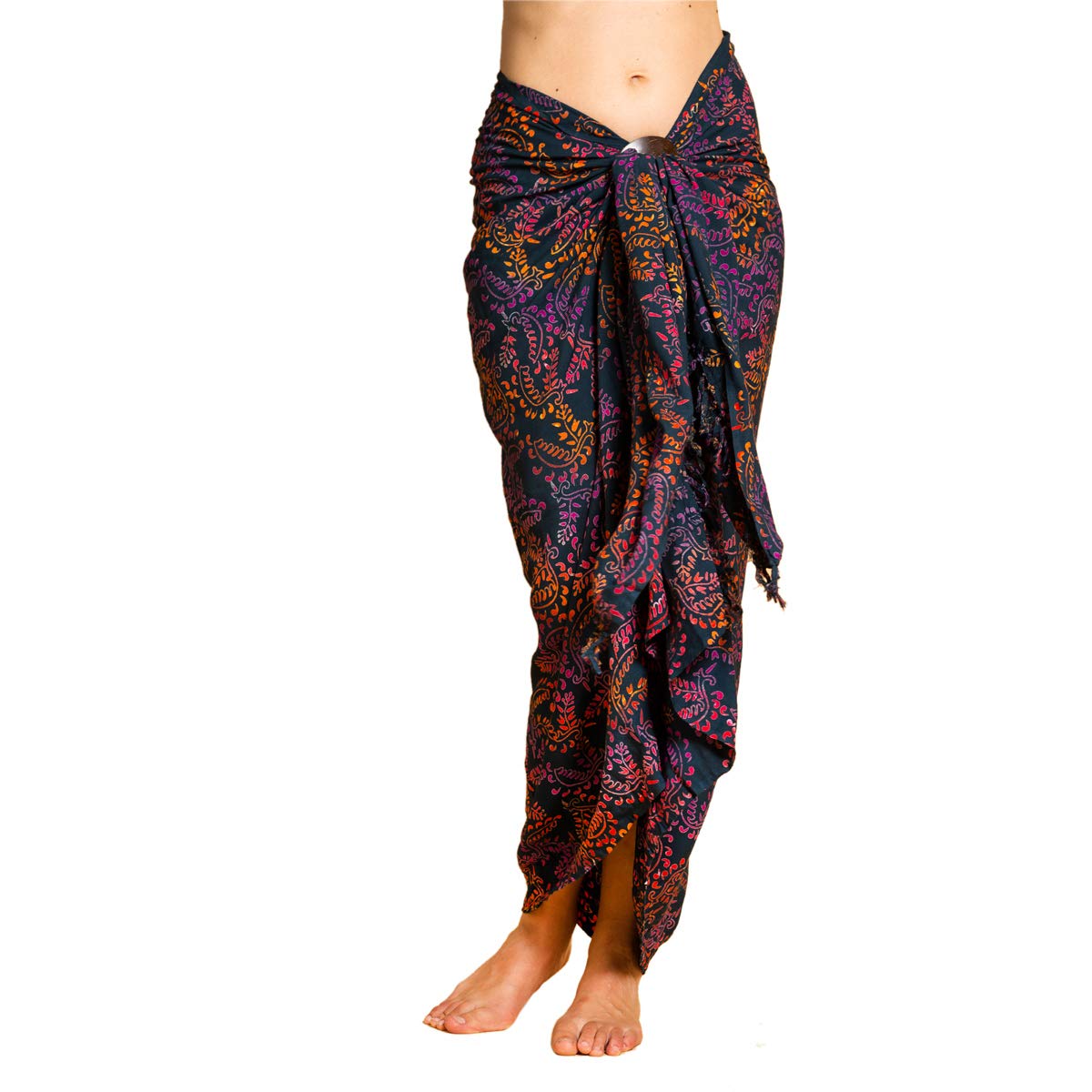PANASIAM Sarong B022 Fern indigo, L