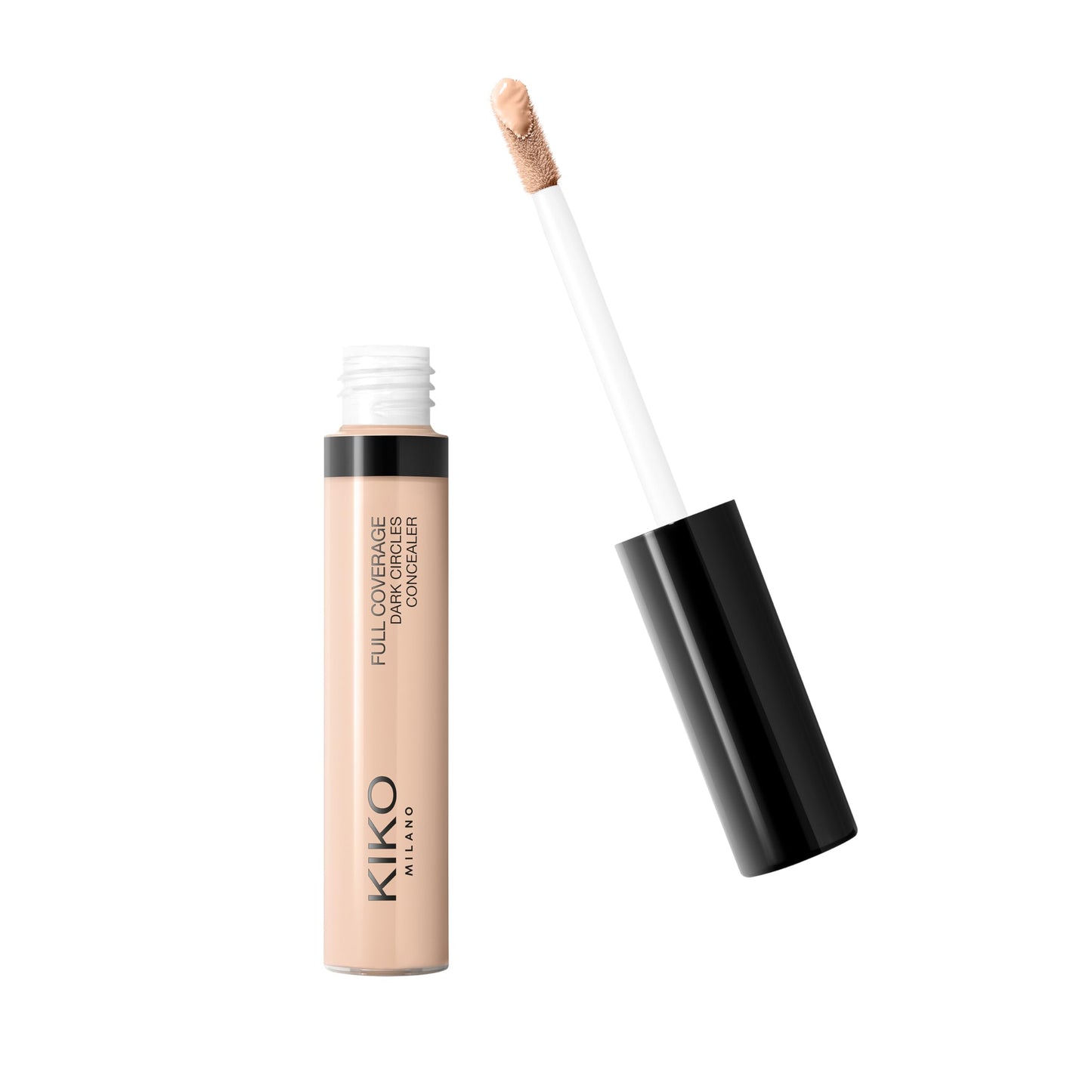 KIKO Milano Full Coverage Dark Circles Concealer 04 | High-Coverage Liquid Concealer For The Face And Eye Area
