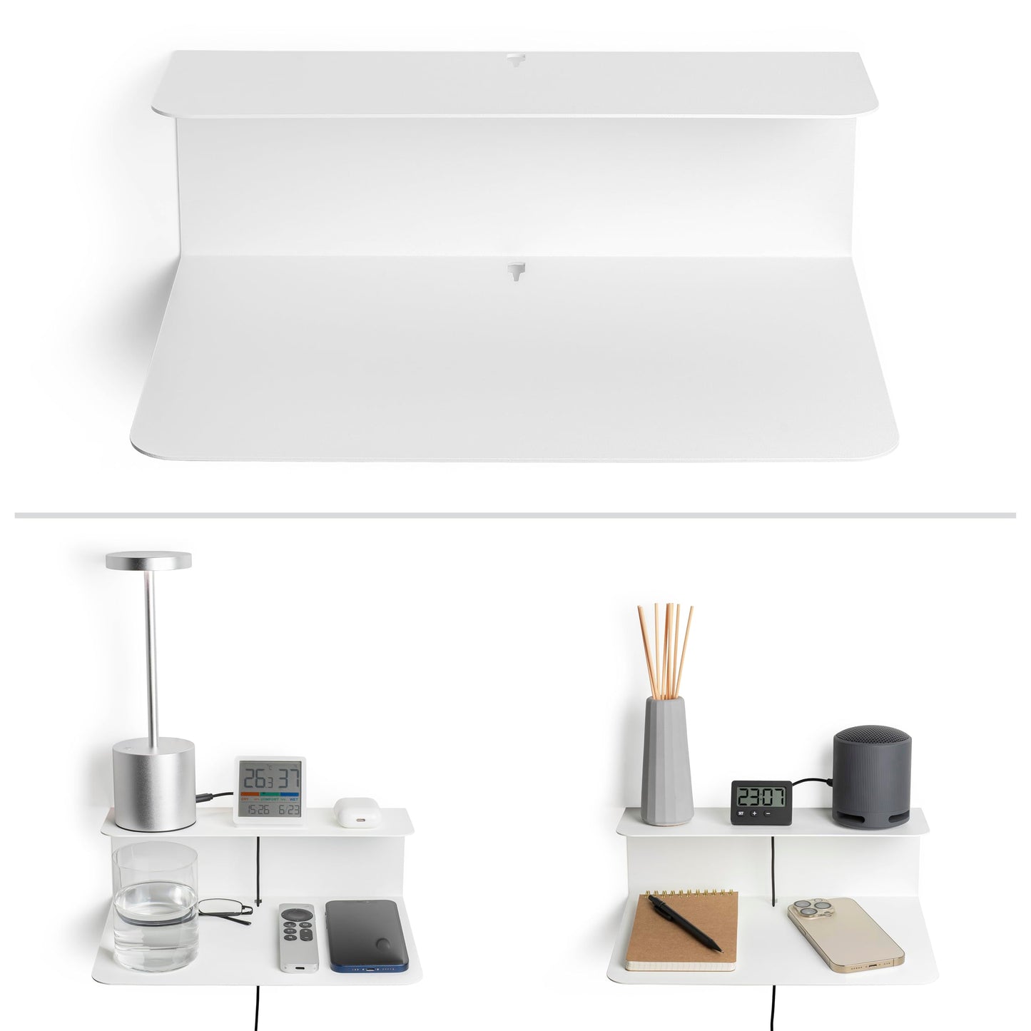 etterr Bedside Table Bedside Table Bedside Tables Black Bedside Tables Bedroom Bedside Tables Bedroom (1 Piece, White, 20 x 30 x 10 cm)