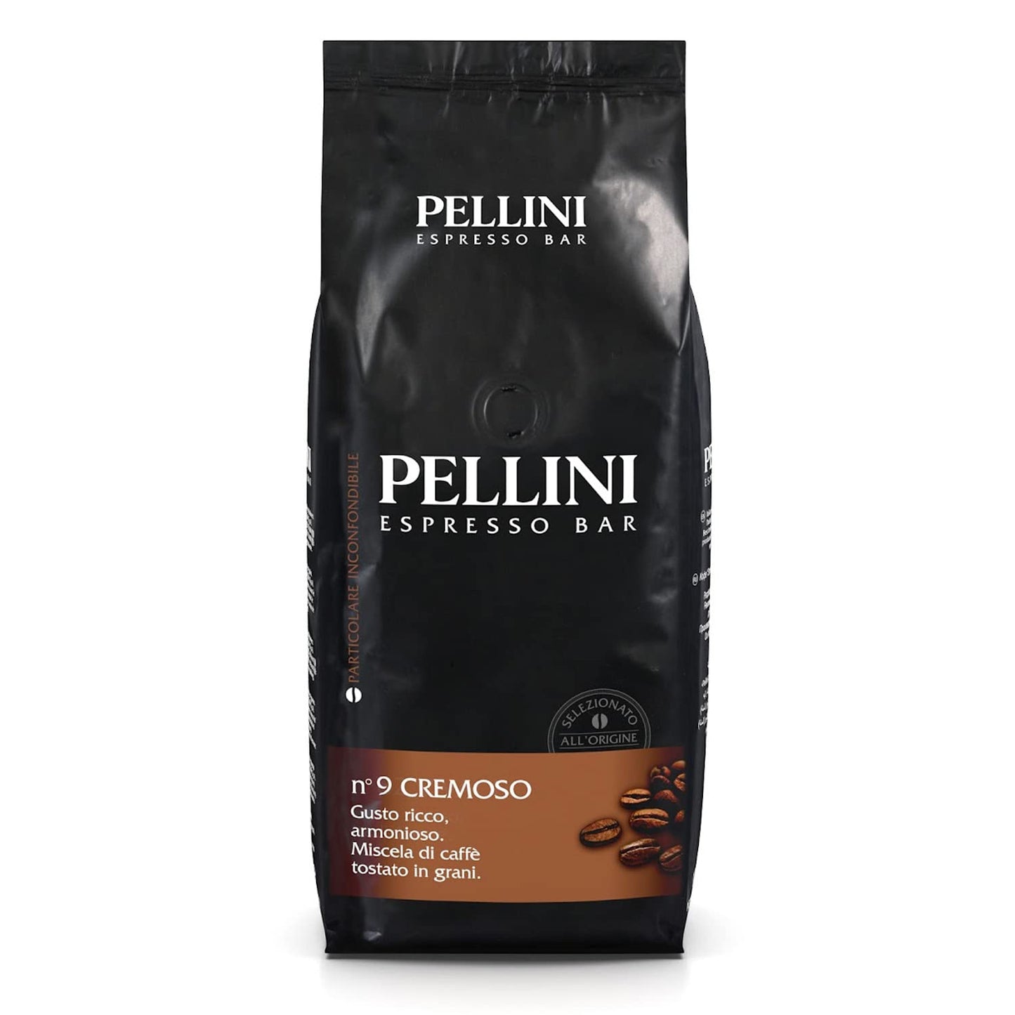 Pellini Caff? No.9 Cremoso Roasted Coffee Beans, 1 kg