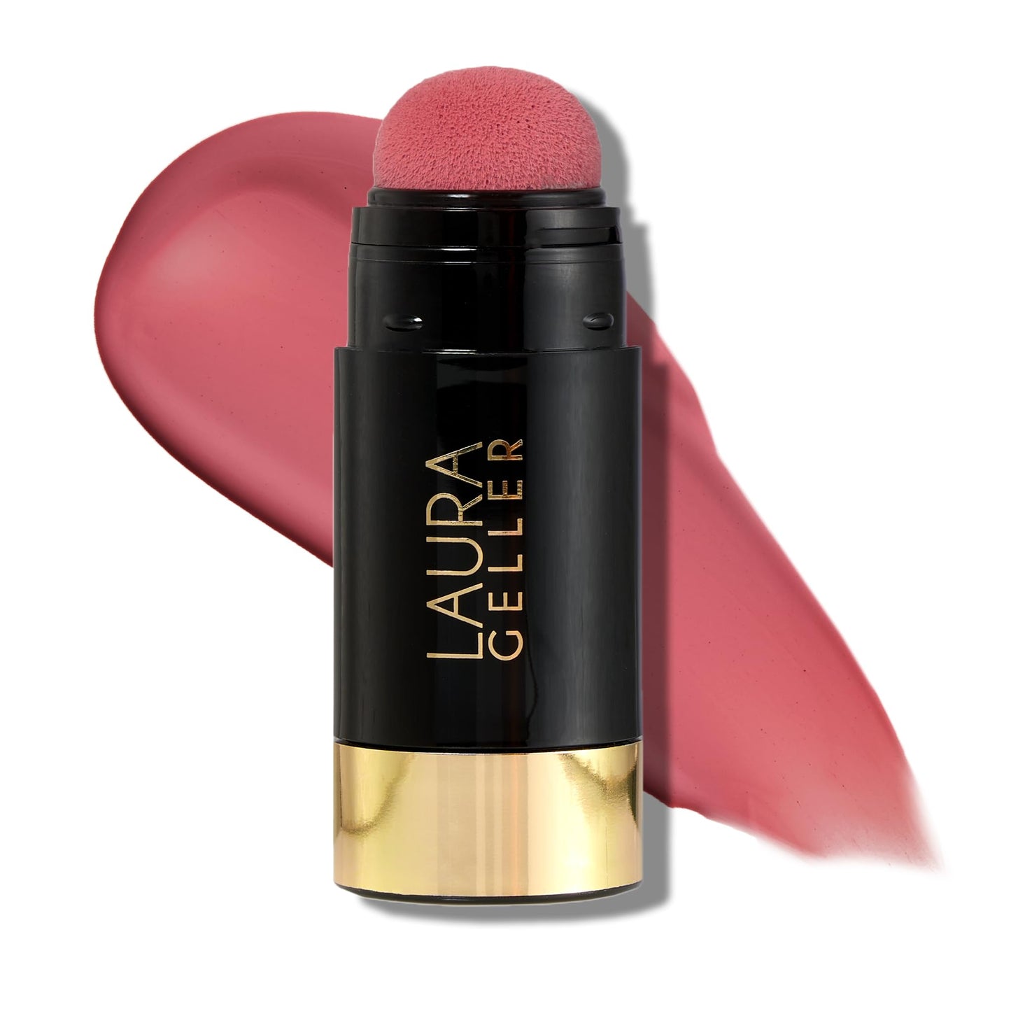 LAURA GELLER NEW YORK Serum Blush Tint (Beautiful Blossom) - Hydrating, Long-Lasting Liquid Blush with Hyaluronic Acid for Plump, Rejuvenated Cheeks
