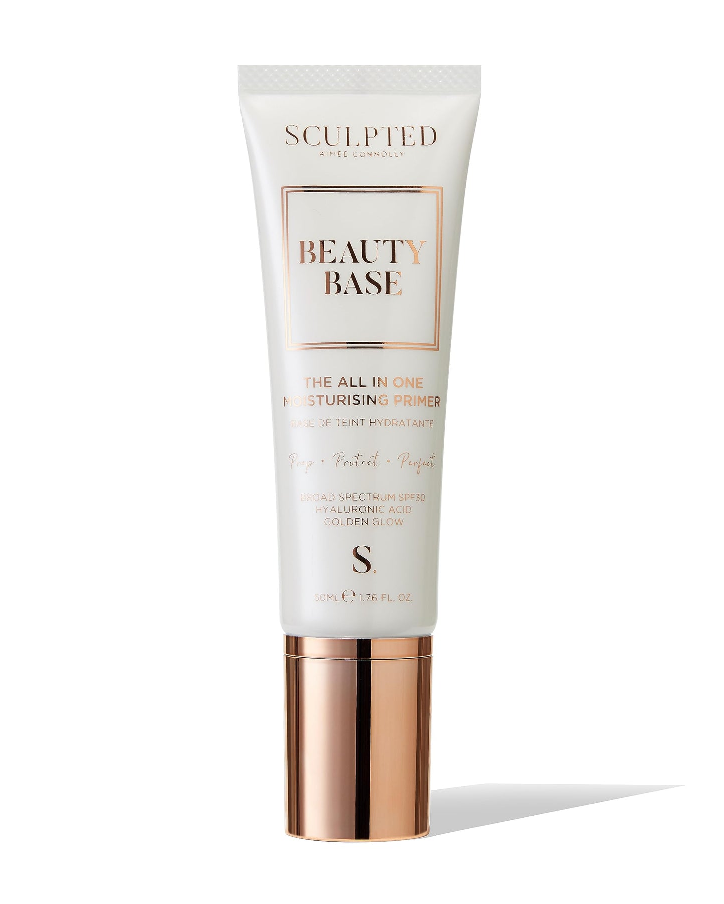 Beauty Base All-in-One Moisturising Primer from Sculpted by Aimee (Original) - 50ml 3-in-1 Hydrating Primer with SPF 30 That Preps, Protects and