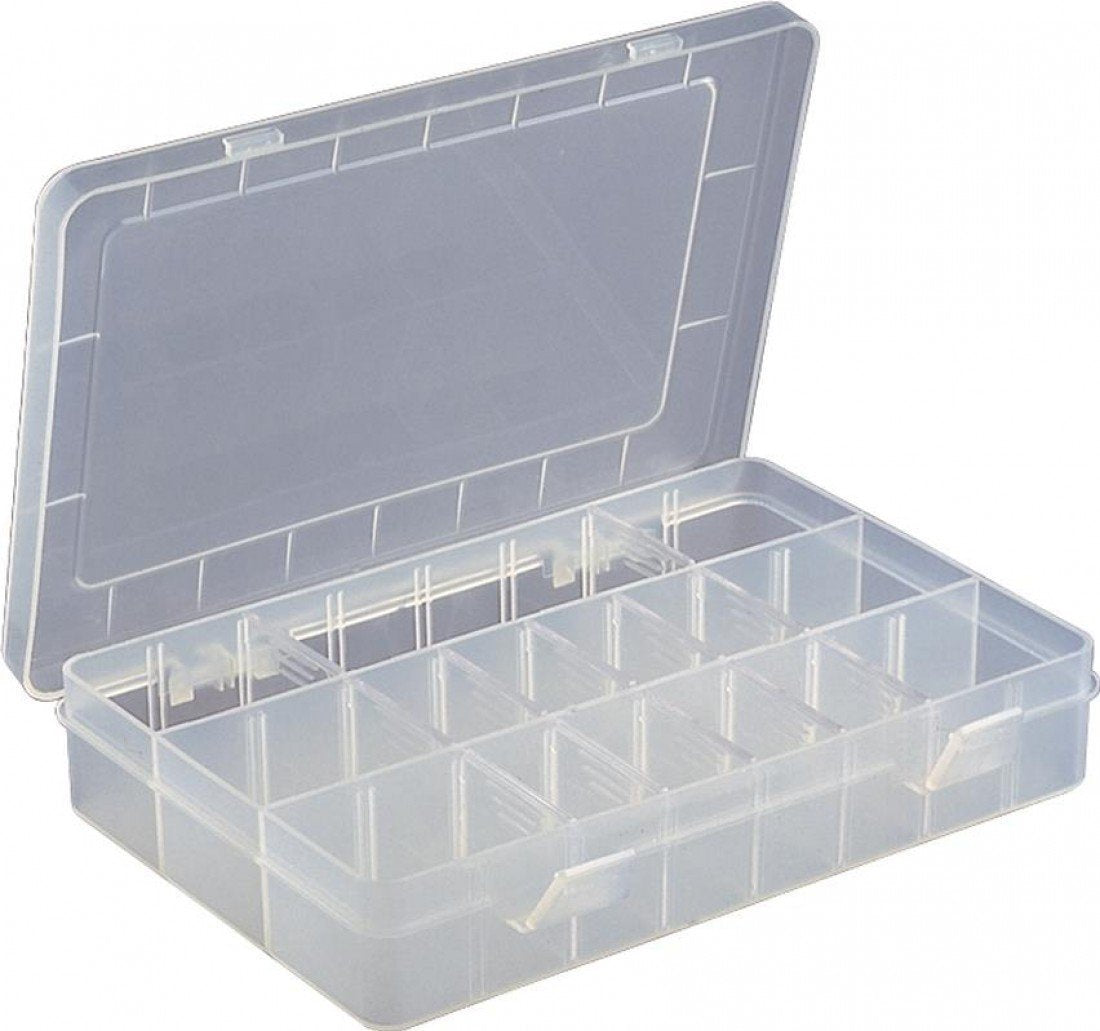 EV Electrovision Plastic 15-Compartment Crafts Storage Box