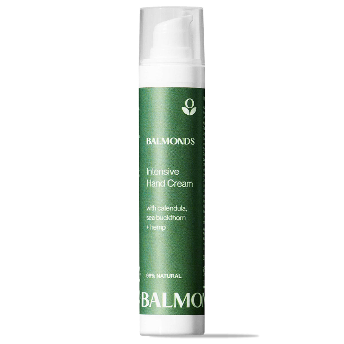 Balmonds Intensive Hand Cream 100ml - Hand Moisturiser for Dry or Sensitive Skin, Effective Natural Unscented Emollient for Hands