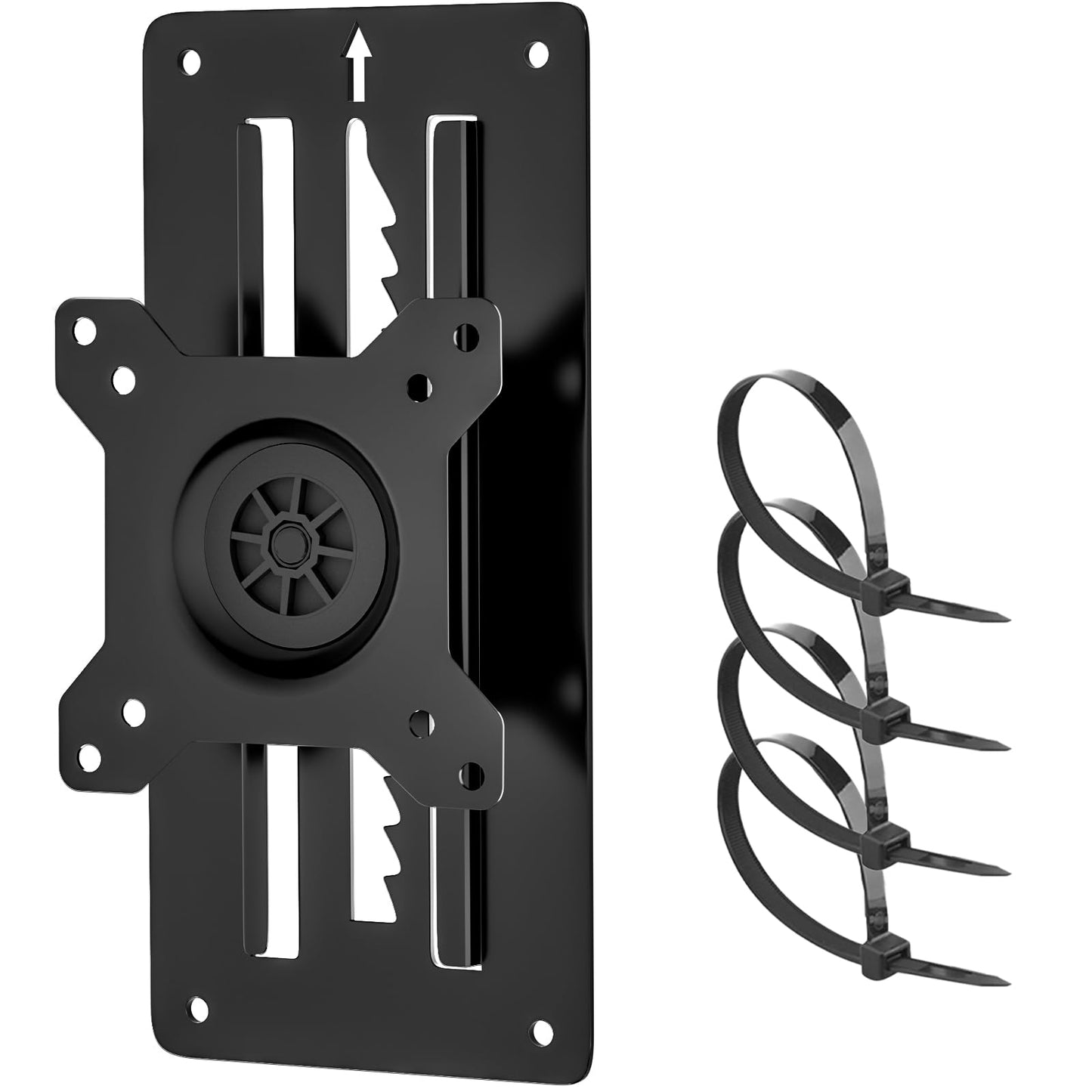 Height Adjustable Monitor Wall Mount Bracket for Most 13-35 Inch Screens,Full Motion&Ultra Slim Single Monitor Mount with VESA 75x75/100x100mm Up to