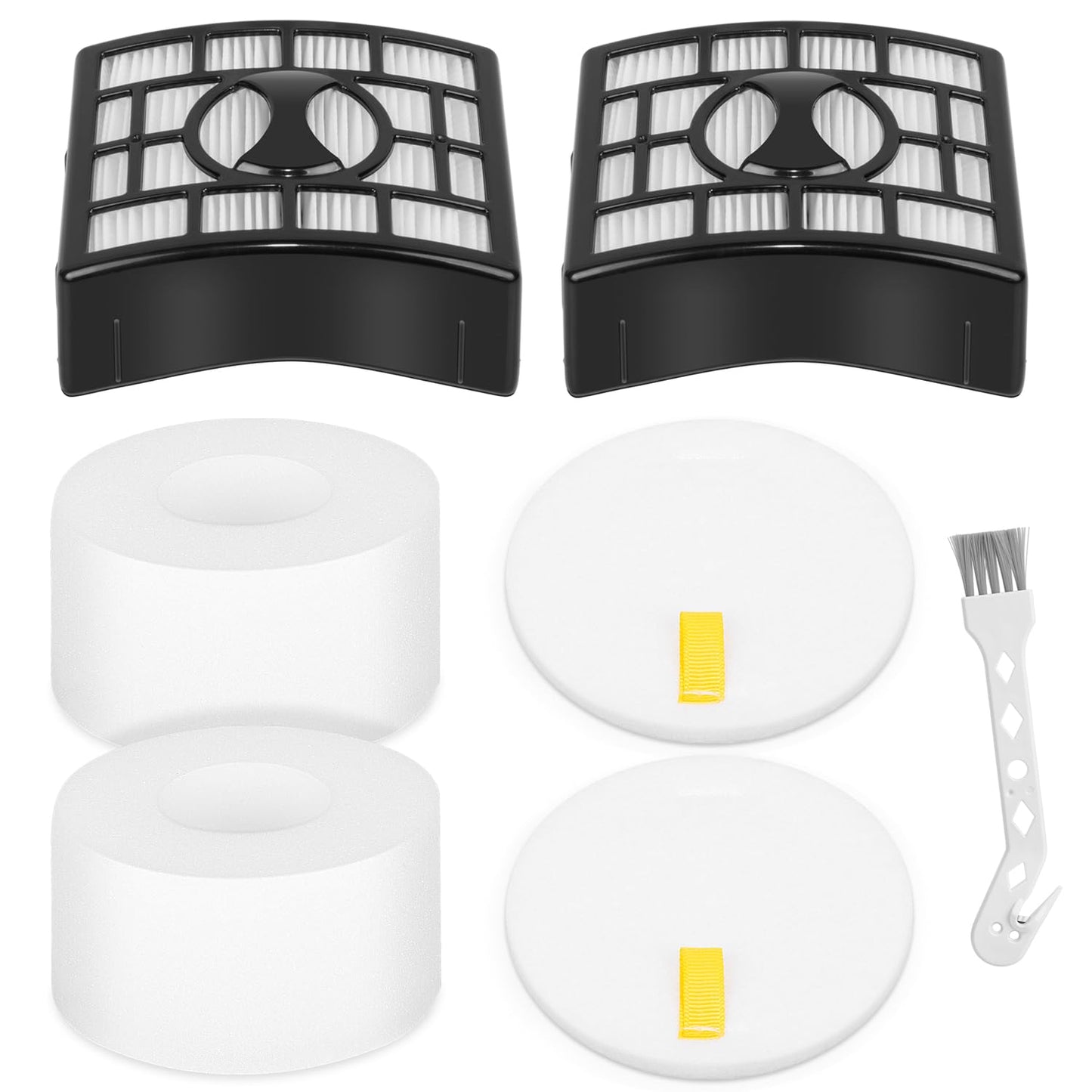 Sansoak NZ801UKT Filters for Shark Powered Lift Away Duoclean Upright Vacuum NZ801UK, AZ910UK, AZ910UKT, NV620UKT, NV680, NV681, NV800, NV801, AX910,