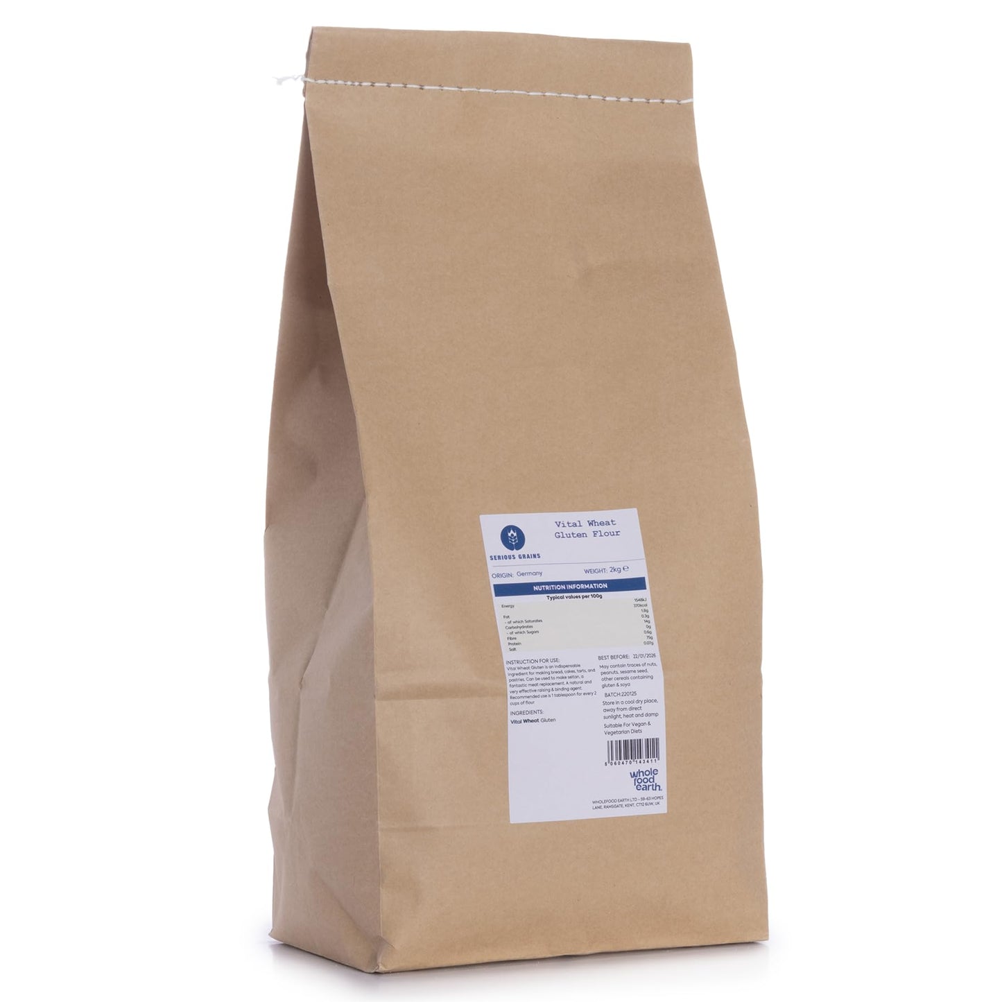 Vital Wheat Gluten Flour - 2kg