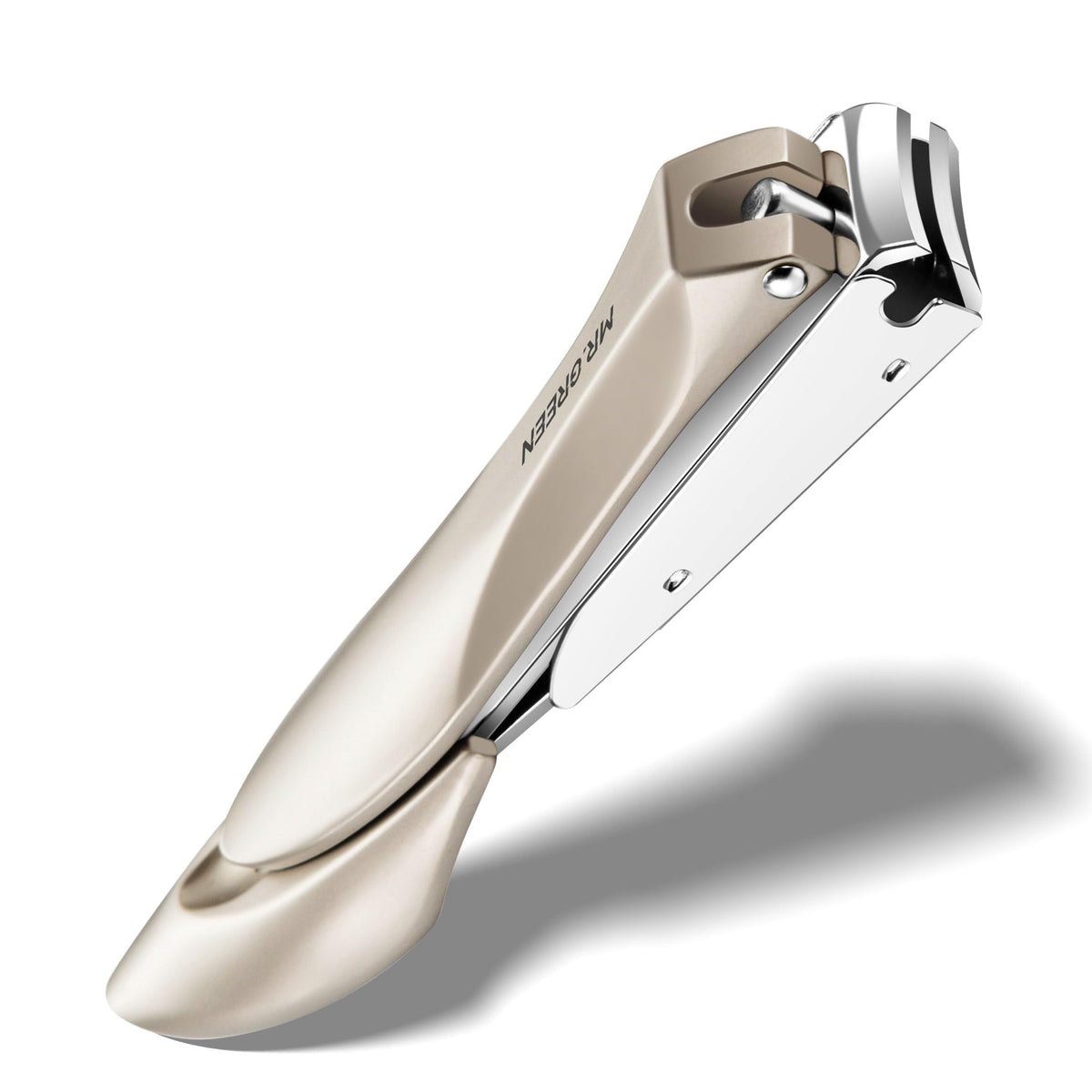 Nail Clippers with Catcher for Thick Nails,Medical Grade Stainless Steel, Sharp and Durable Nail Clipper for Men and Women,Bionics Design(Small Size)