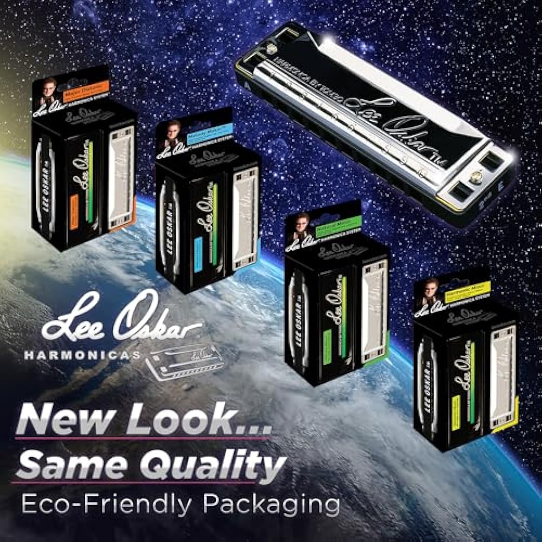 Lee Oskar Major Diatonic Harmonica in C