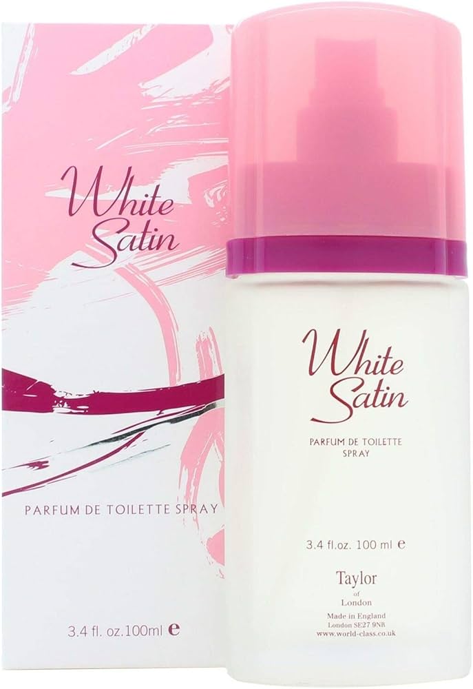 Taylor of London White Satin Parfum de Toilette 100ml Spray Women's Fragrance