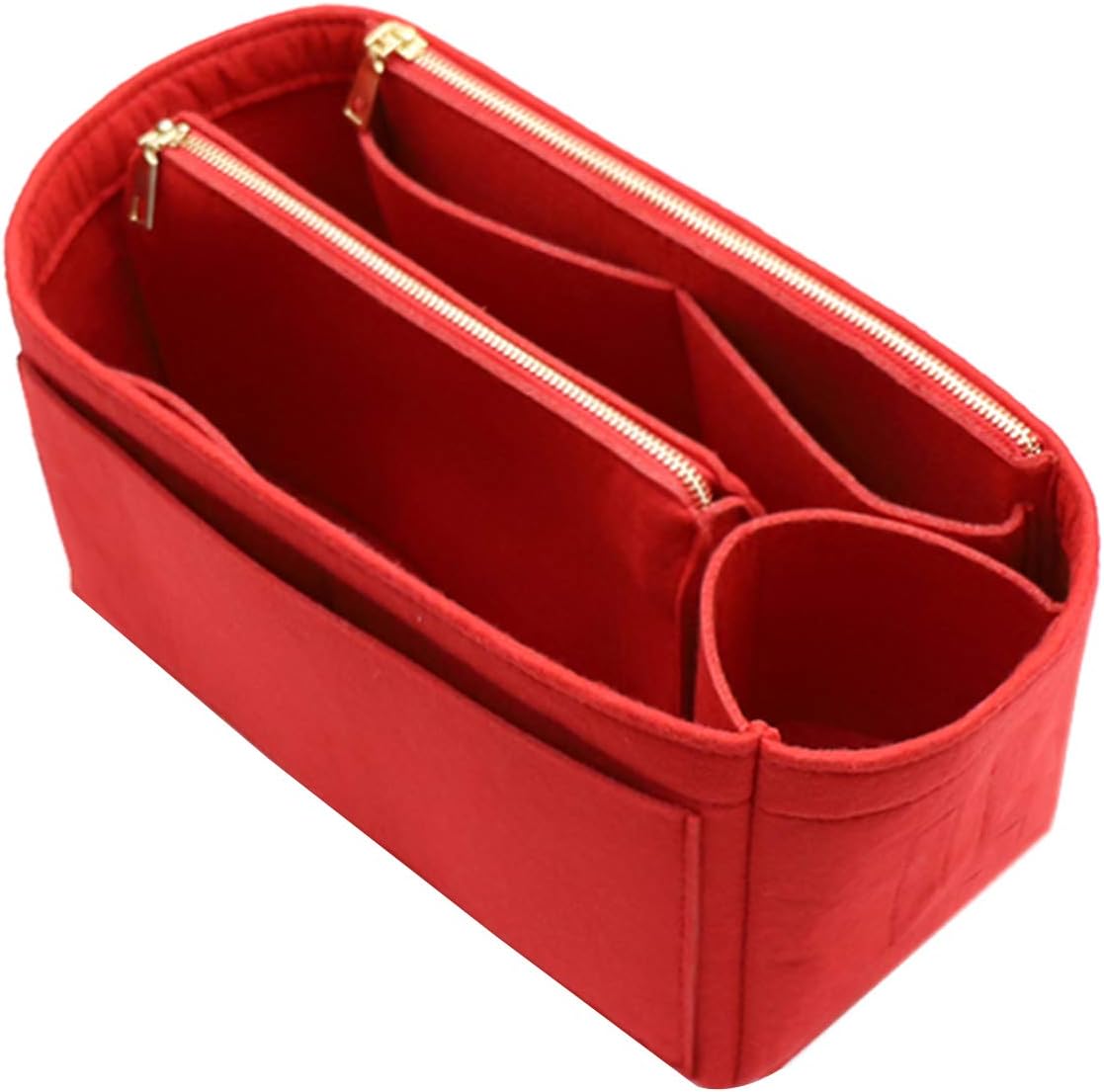 LEXSION Purse Organizer Insert for Tote, Handbag, Red. New but open scruffy packaging