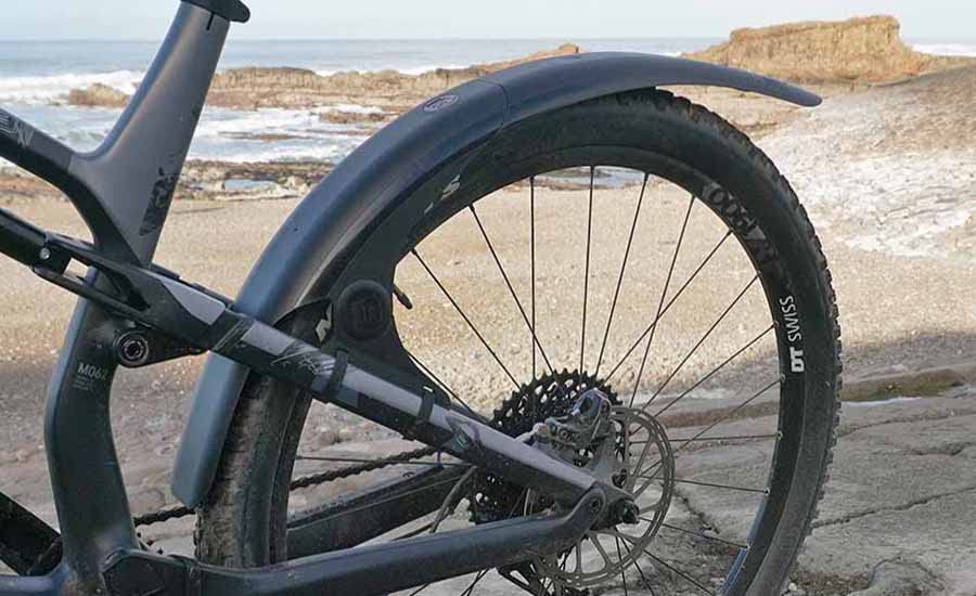 Mucky Nutz, MugGuard, Rear - Rear Mudguard, Black