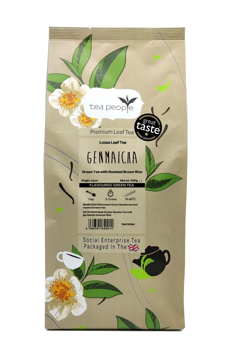Tea People Genmaicha Popcorn Tea - 500g Loose tea