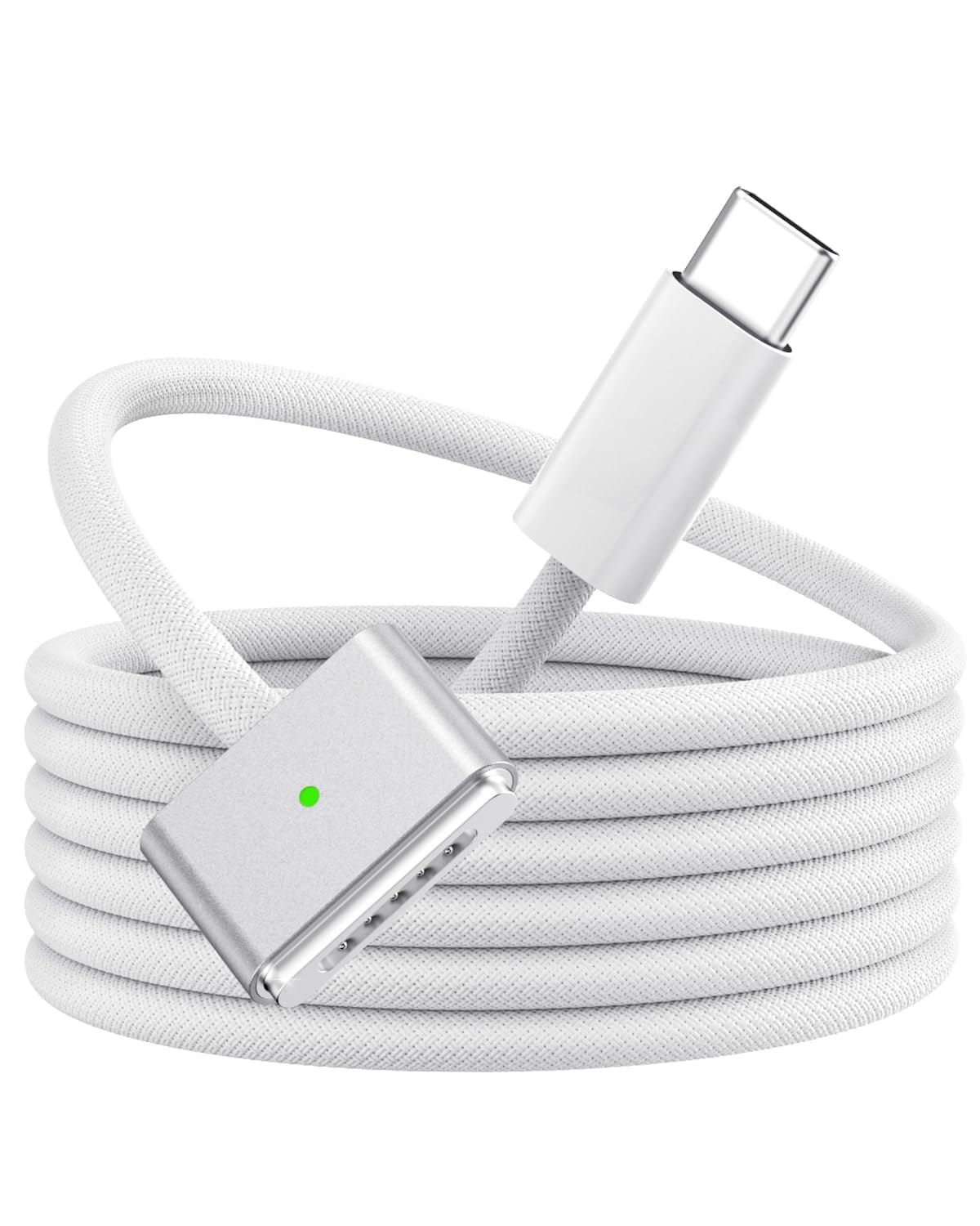 BOUTOP USB C to Magnetic 3 Cable 140W PD Fast Charging USBC Magnetic 3 Charging Cable Compatible with MacBook Pro M1 2021/M2 2023(14?/16?),MacBook Air