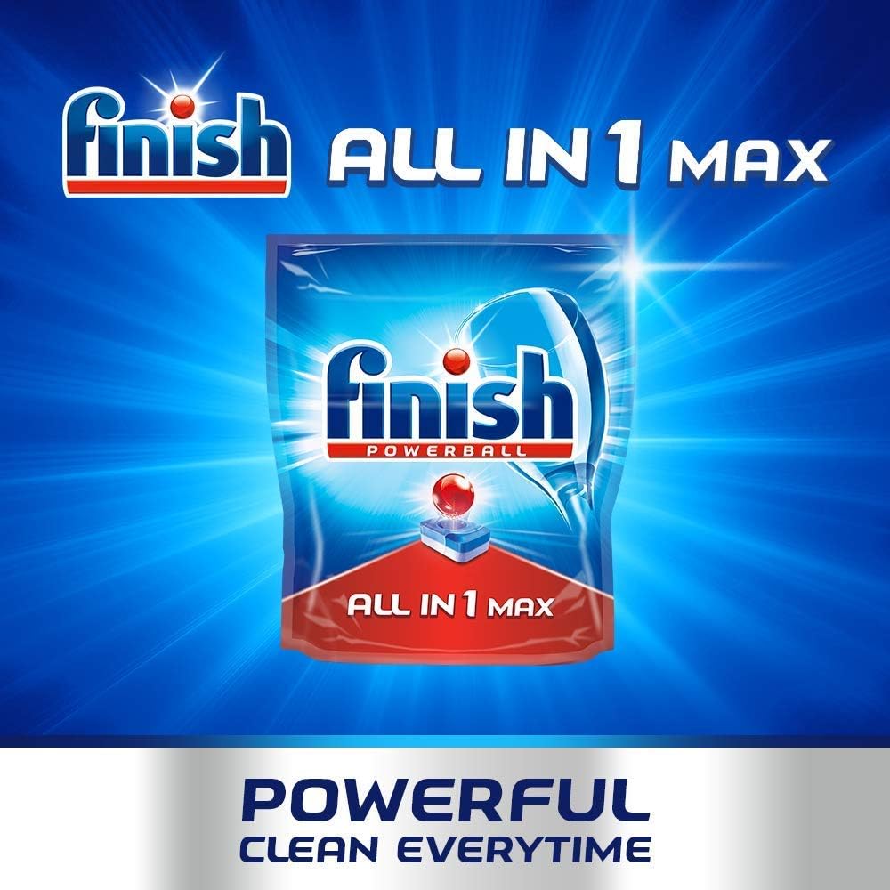 Finish Powerball All In 1 Max, 30 Tabs,