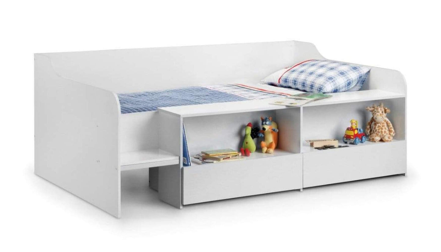 Julian Bowen Stella Low Sleeper - Pure White Sleepers