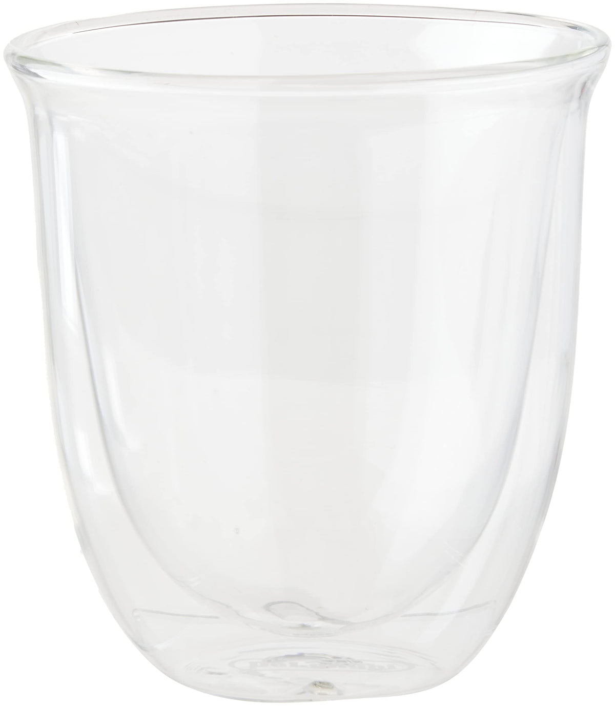 De'Longhi 5513296661-DLKC301 Delonghi DLKC301 Creamy Collection Double Walled Thermo Cappuccino Glasses, Set of 6, Dishwasher Safe,Clear, 270