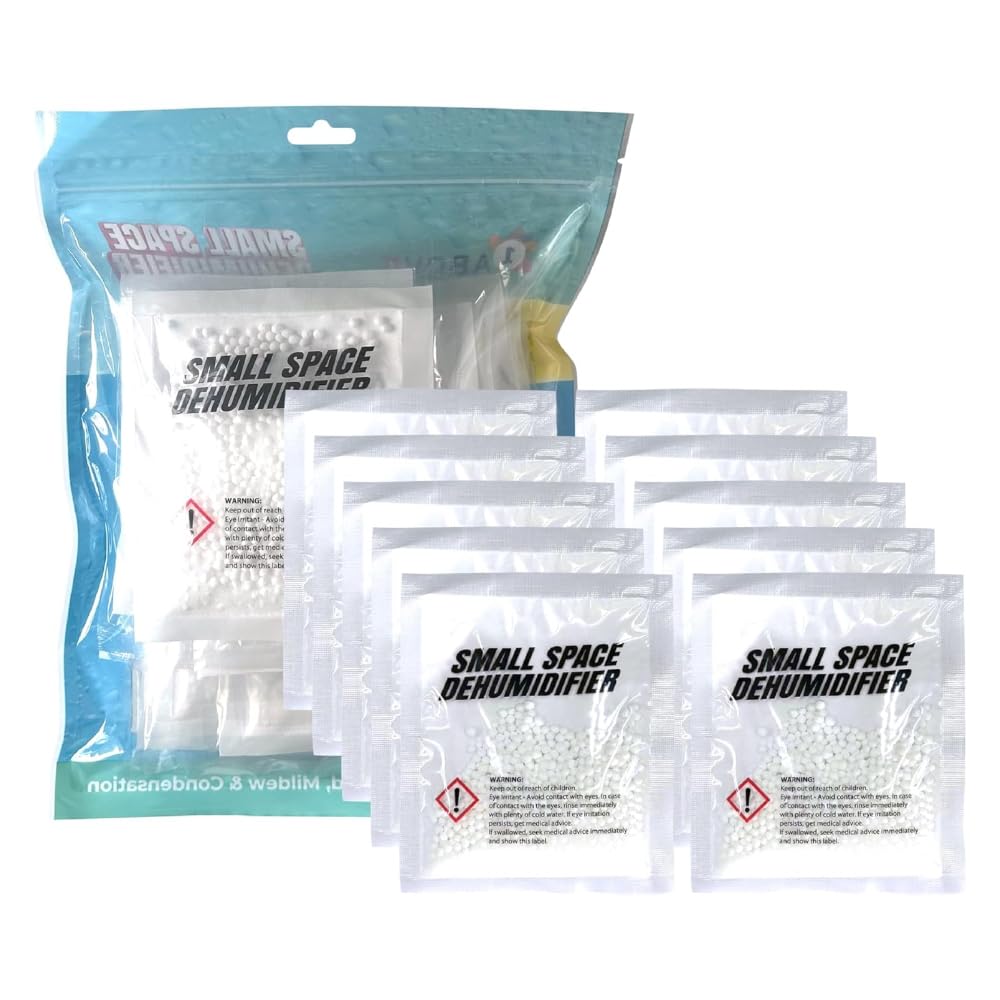1ABOVE 20x36g Interior Dehumidifier Damp Absorber Sachets | Small Space Bags to Stop Mould Mildew Moisture Absorber | Condensation Damp Remover |