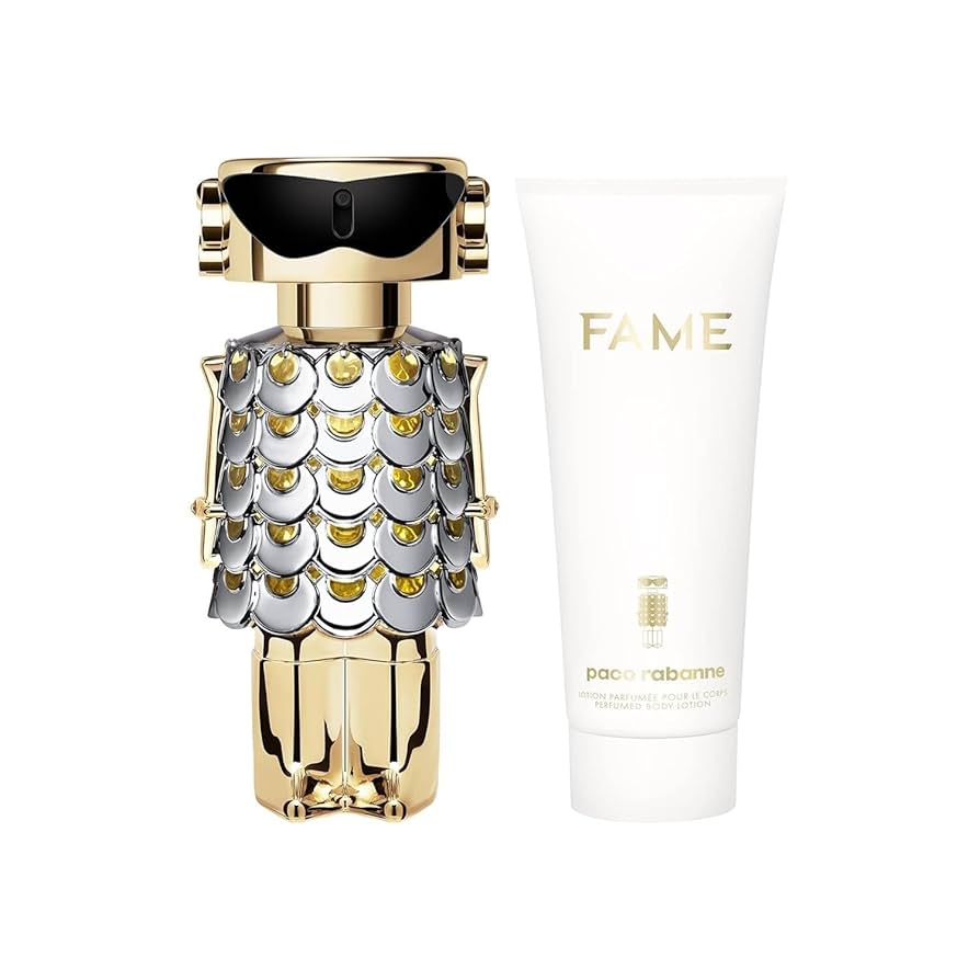 Paco Rabanne Fame Gift Set 50ml EDP + 100ml Body Lotion Women's Fragrance
