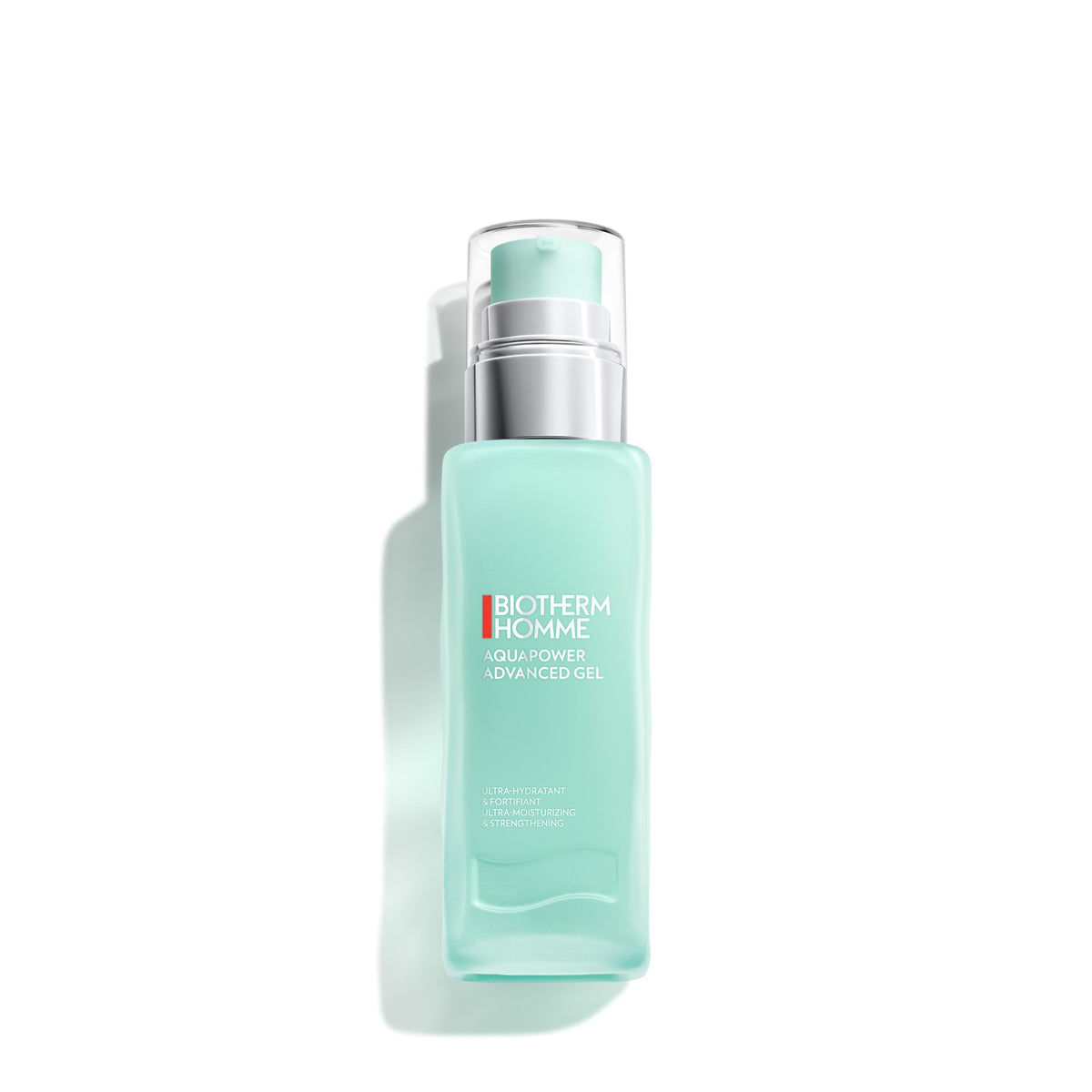 Biotherm Homme Aquapower Advanced Gel with Life Plankton and Oligo Minerals, Refreshing Face Gel for Men, Intensive Day Cream for Revitalised Skin, 75