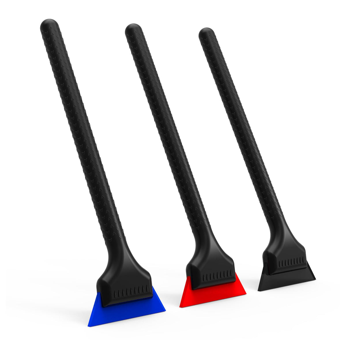 EHDIS Mini Vinyl squeegee Set with 3 Varying Degrees of Softness, Window Tint Rubber Squeegee, Side Mirror Wiper, for Automotive Rearview Mirror