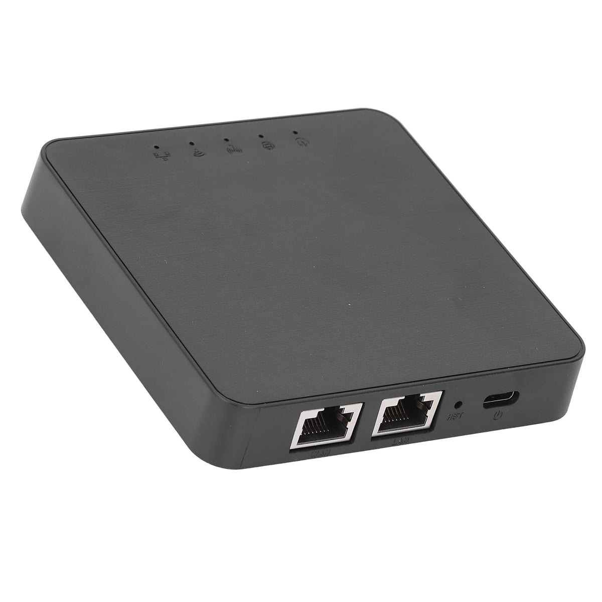 4G LTE Modem Router with SIM Card Slot, Portable 4G LTE Router with 2 Ethernet Ports, Mobile WiFi and Hotspot for RV Travel, Vacation, Camping, for