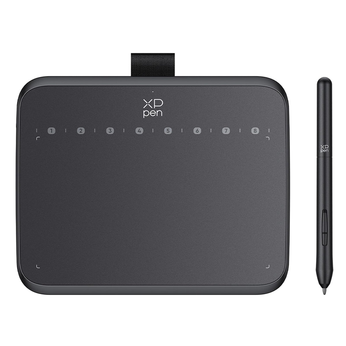 XPPen Deco 640 Drawing Tablet with 16K Pressure Levels, Portable Digital Art Pad with 8 Shortcut Keys for OSU!, Graphics Design, Distance Education,