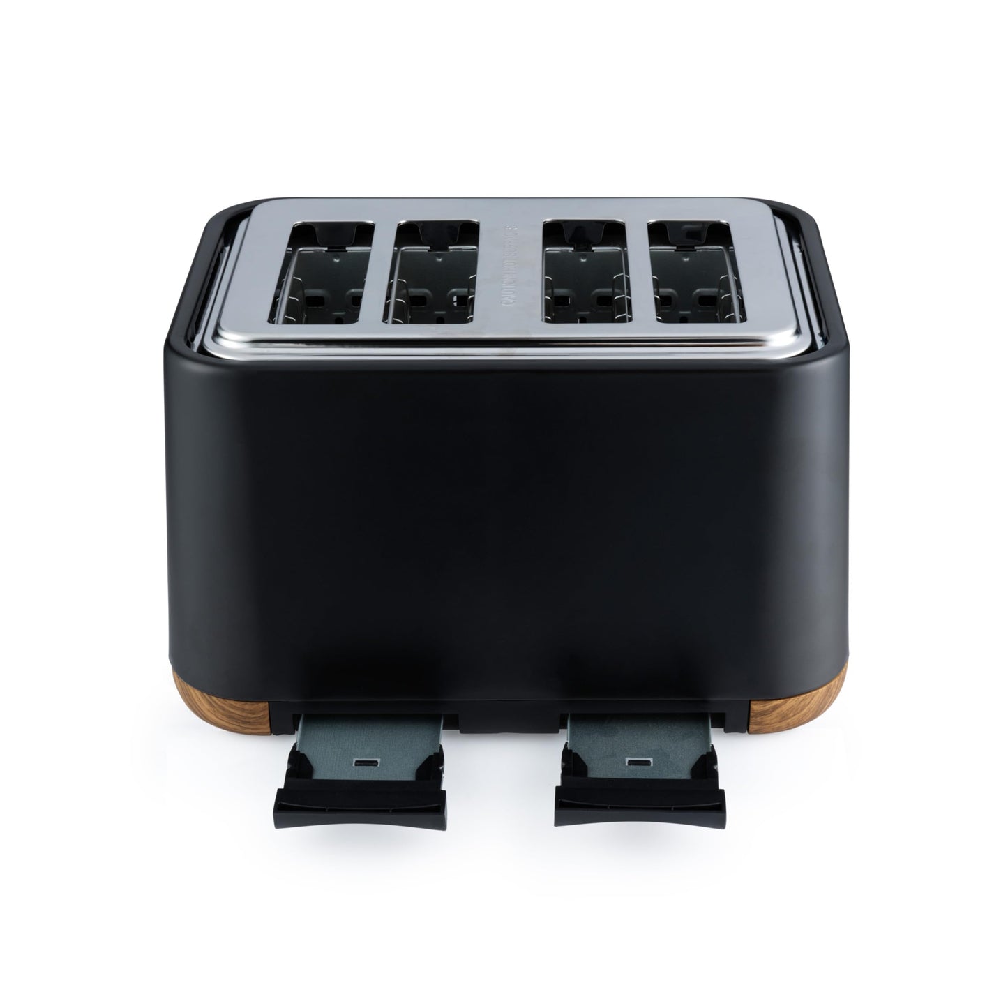Salter EK5823BLK Toronto 4-Slice Toaster Wide Slots, 6 Browning Levels, Removable Crumb Tray, Defrost, Reheat, Cancel, Self-Centring Function,