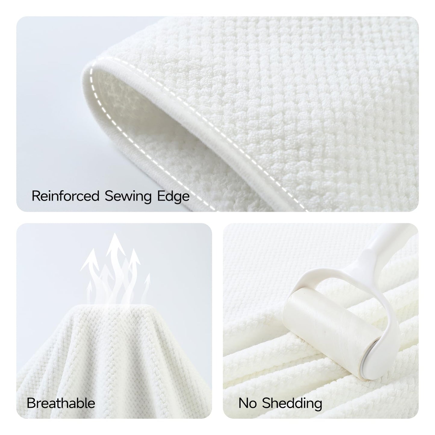 REDKISS 1-Pack Extra Large Bath Towels-100x200CM Microfibre Towel for Adult