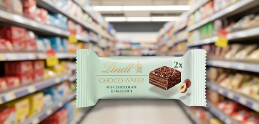20 x Lindt Choco Wafer Milk Hazelnut - 30GM