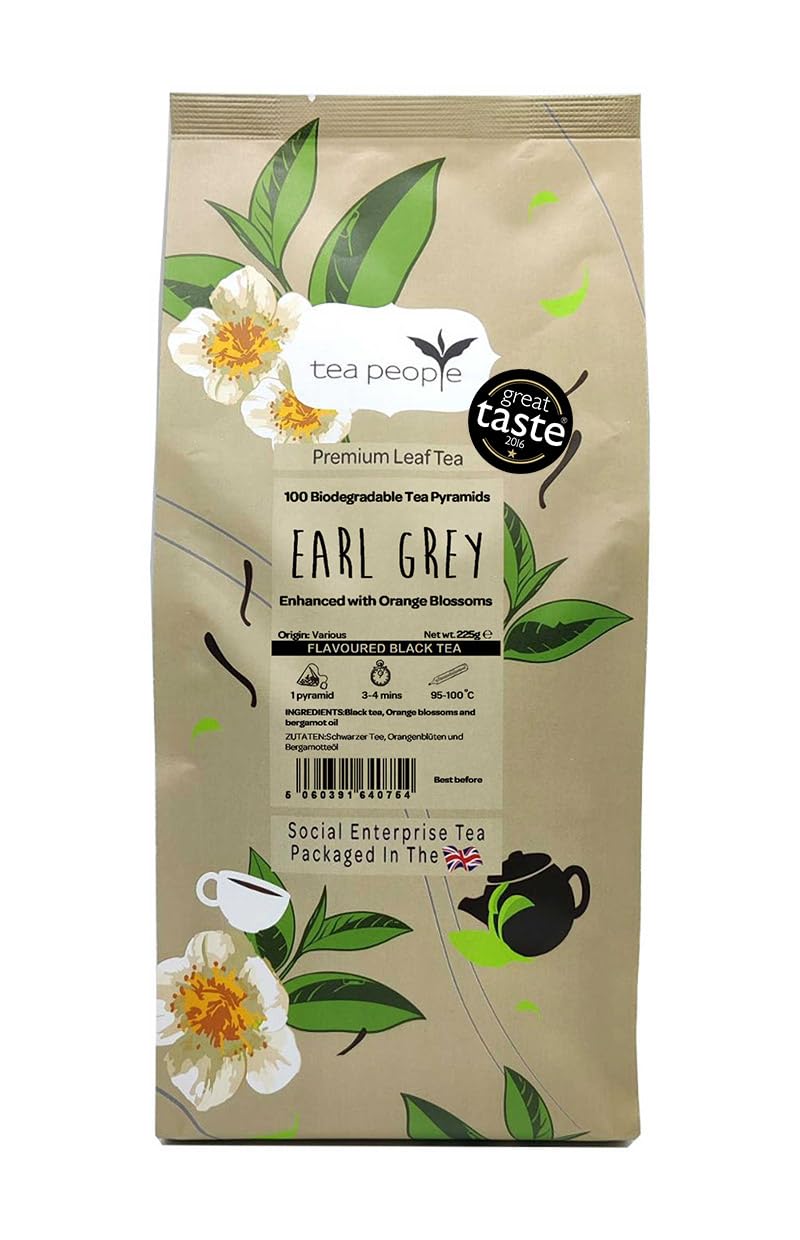 Tea People Earl Grey - 100 tea pyramids