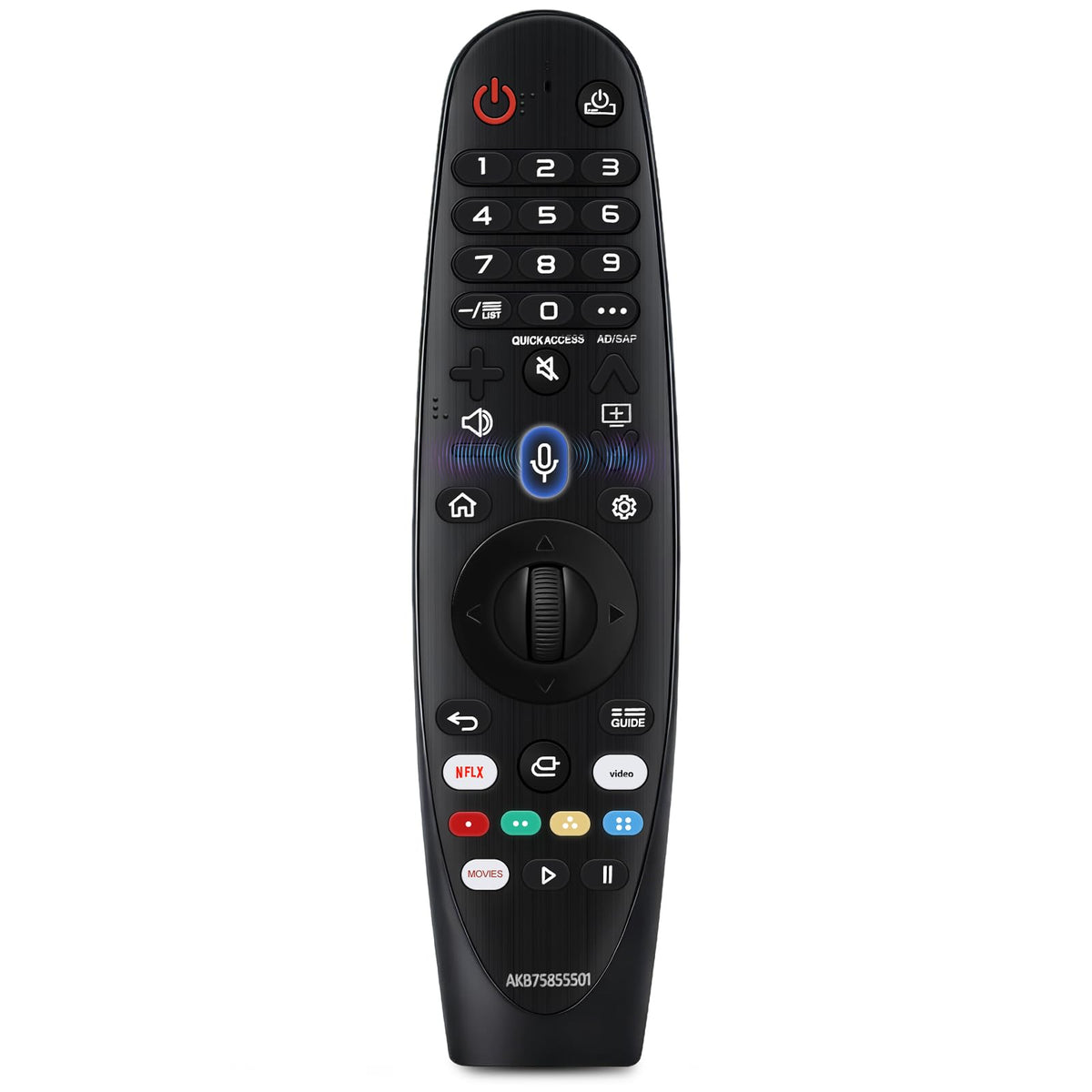Replacement for LG Magic Remote,L G Smart TV Remote Control with Pointer and Voice Function,Replacement for Ma gic Control MR20GA MR21GA MR22GN MR23GN