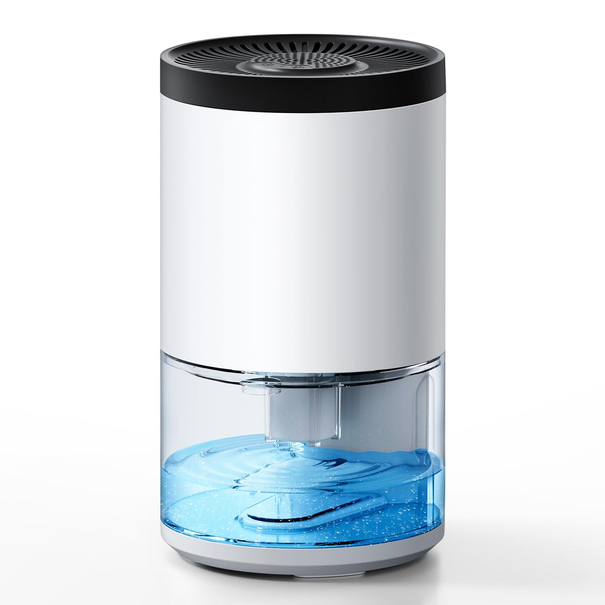 Jonwall Dehumidifier for Home, Portable Mini Dehumidifiers 1000ml Electric Dehumidifier with Auto Shut Off & 7 Colorful LED Light, Quiet Small