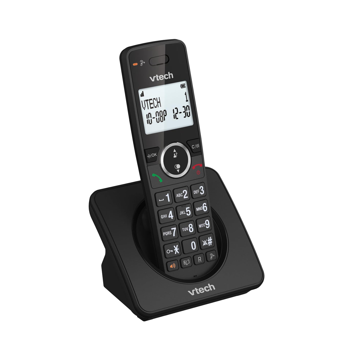 VTech ES2000 DECT Cordless Phone with Nuisance Call Blocker,Easy-to-Read Backlit Display,ECO Mode,Landline Phone with 18 Hours Talk-time,Volume