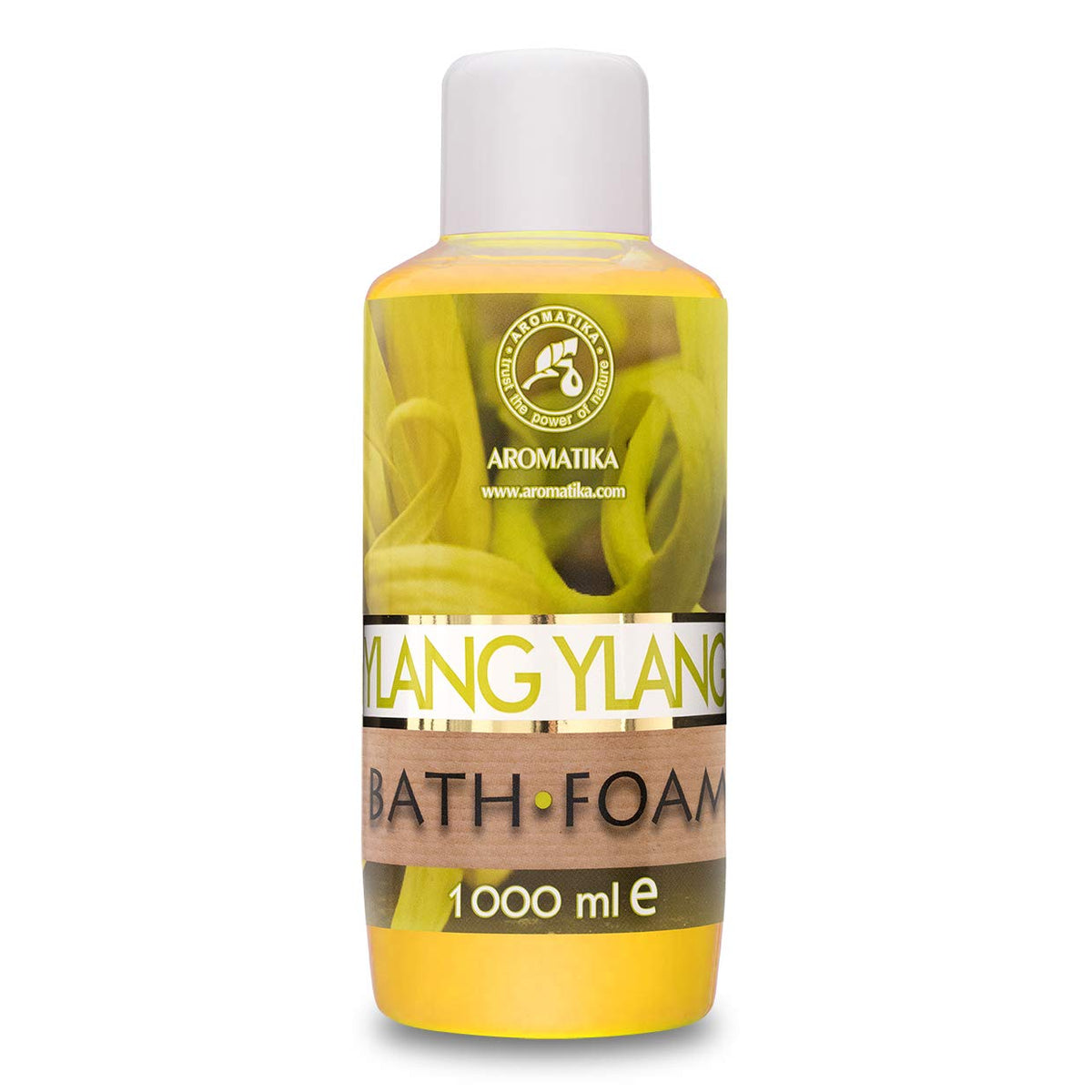 Bath Foam with Ylang Ylang Essential Oil 1000 ml - Body Care - Good Sleep - Beauty - Bathing - Body Care - Wellness - Relax - Aromatherapy - Spa -